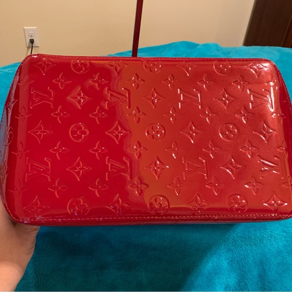 🌸Vintage Louis Vuitton Vernis Bellevue GM red🌸 - Picture 8 of 11